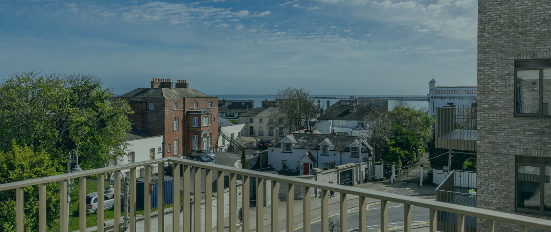 View from a Rockpoint balcony overlooking Blackrock